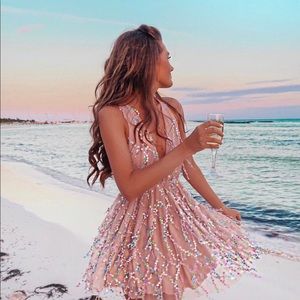 Hello Molly Sequin Dress